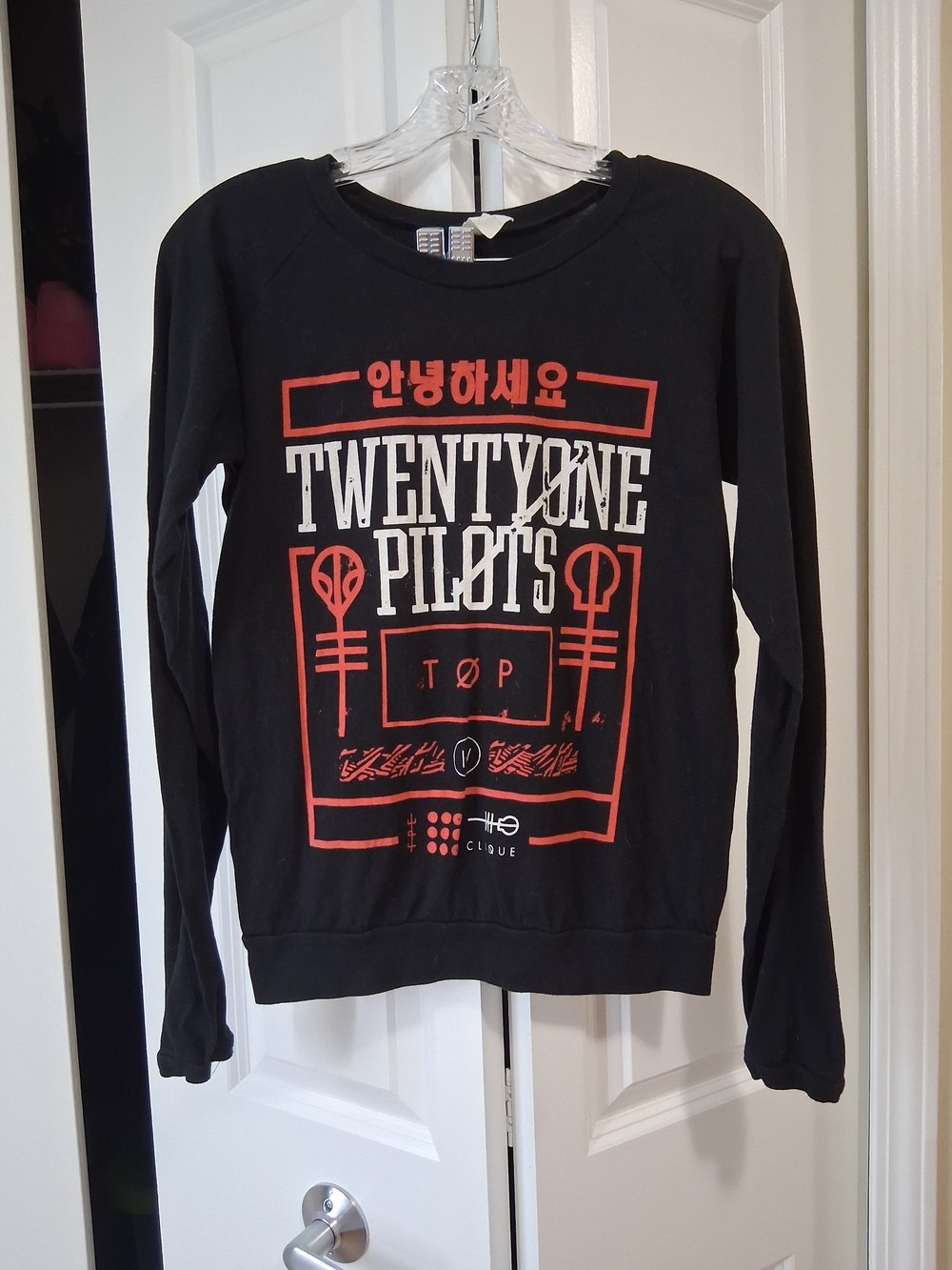 Twenty One Pilots Black Graphic Pullover Sweatshirt